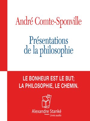 cover image of Présentation de la philosophie